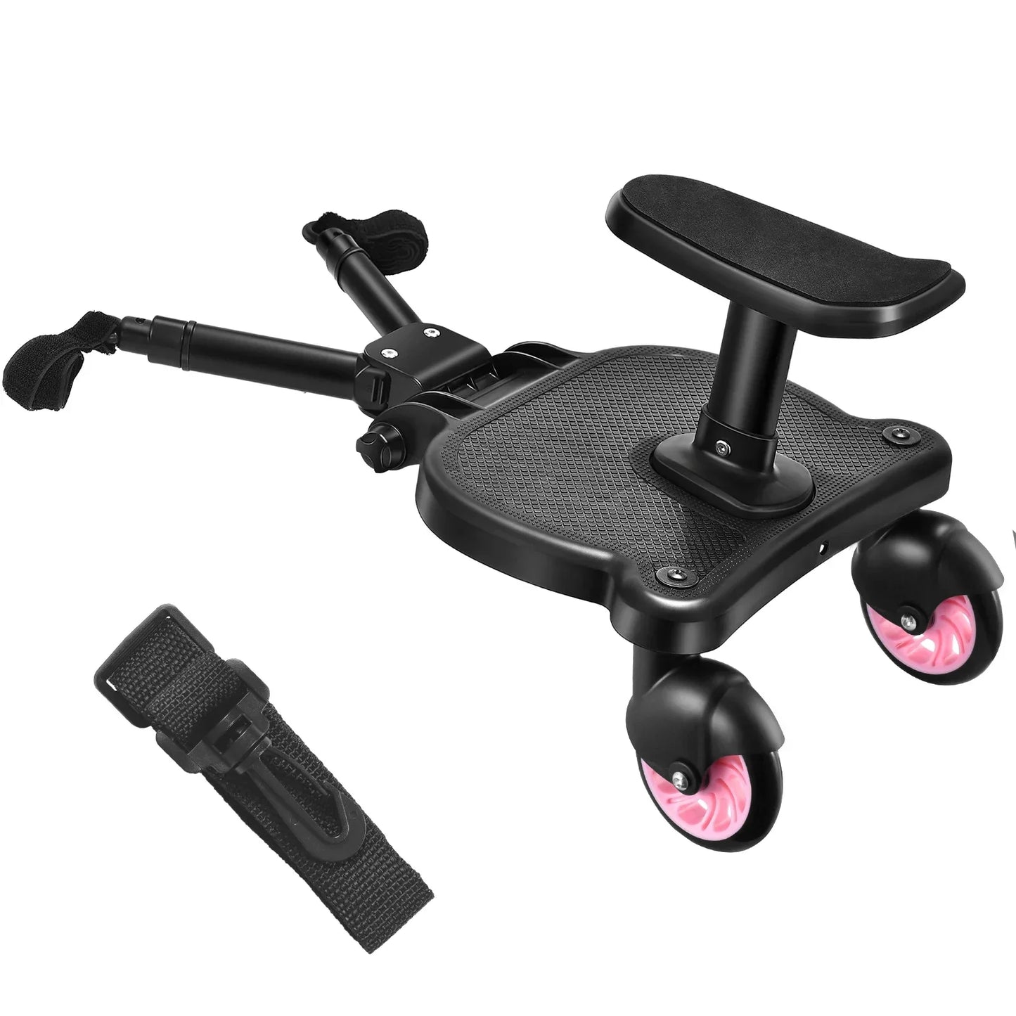 Upgrade Your Stroll with A 2-in-1 Sit and Stand Stroller Board for Second Baby - Compatible with Most Baby Strollers