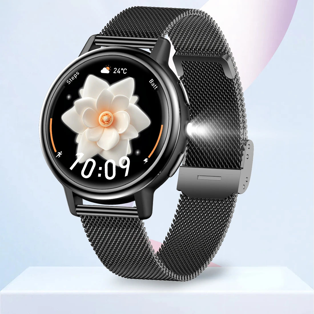 2026 New Smart Watch For Women Gift 1.26 Inch Full Touch Screen Sports Fitness Watches Bluetooth Calls Digital Smartwatch Ladies