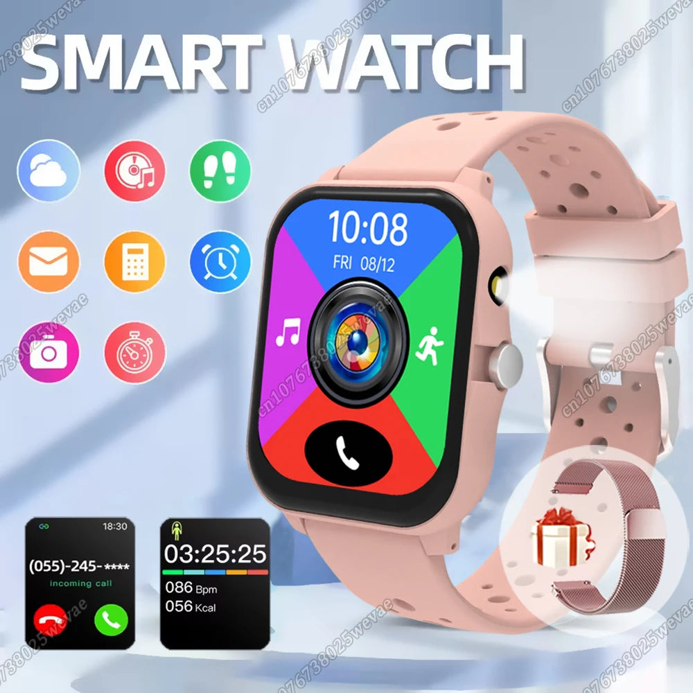 Smart Watch For Men Women Gift 1.83 Inch Full Touch Screen Sport Fitness Watches BT Calls Digital Smartwatch Wristwatch 2026 New