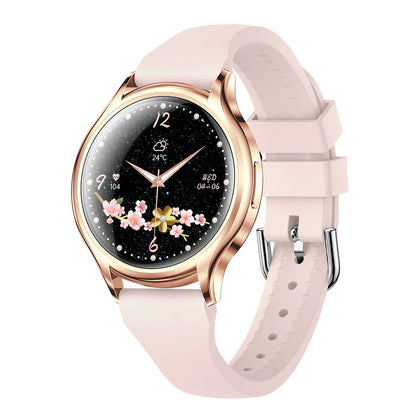 Smart Watch for Women Gifts 1.27 Inch Full Touch Screen Health Sports Fitness Watches Bluetooth Calls Digital Smartwatch Ladies