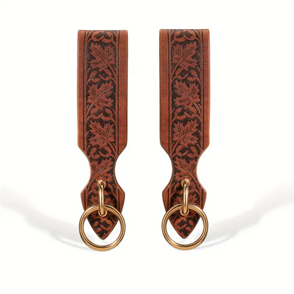 Women's Renaissance Belt Accessories Medieval Fair Hiking Skirt Accessories Hiking PU Leather Skirt Clips Role Play Accessories