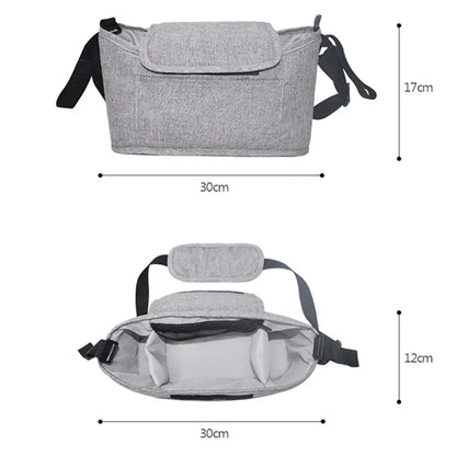 Baby Stroller Accessories Mummy Bag Shoulder Bags Bottle Holder Stroller Storage Bag Stroller Cup Holder Baby Pram Organizer