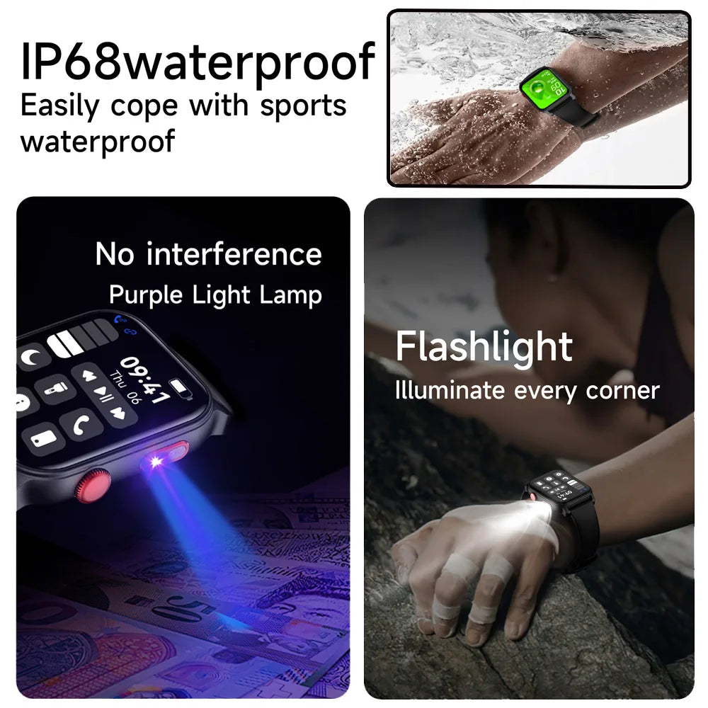 2026 NEW Smart Watches For Women Men Bluetooth Call Full Touch Screen Heart Rate Monitor Women’s Waterproof Smartwatch Ladies