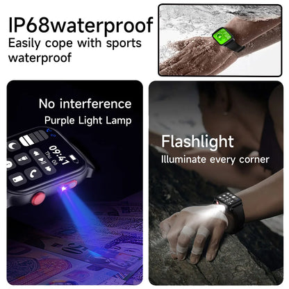 2026 NEW Smart Watches For Women Men Bluetooth Call Full Touch Screen Heart Rate Monitor Women’s Waterproof Smartwatch Ladies