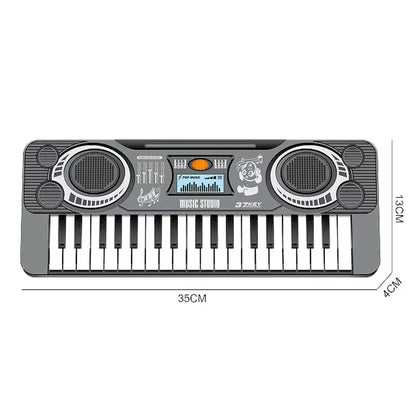 37-Key Kids Electronic Piano Keyboard, Portable Musical Toy for Toddlers & Children, Early Learning Educational Gift, Ages 3-9