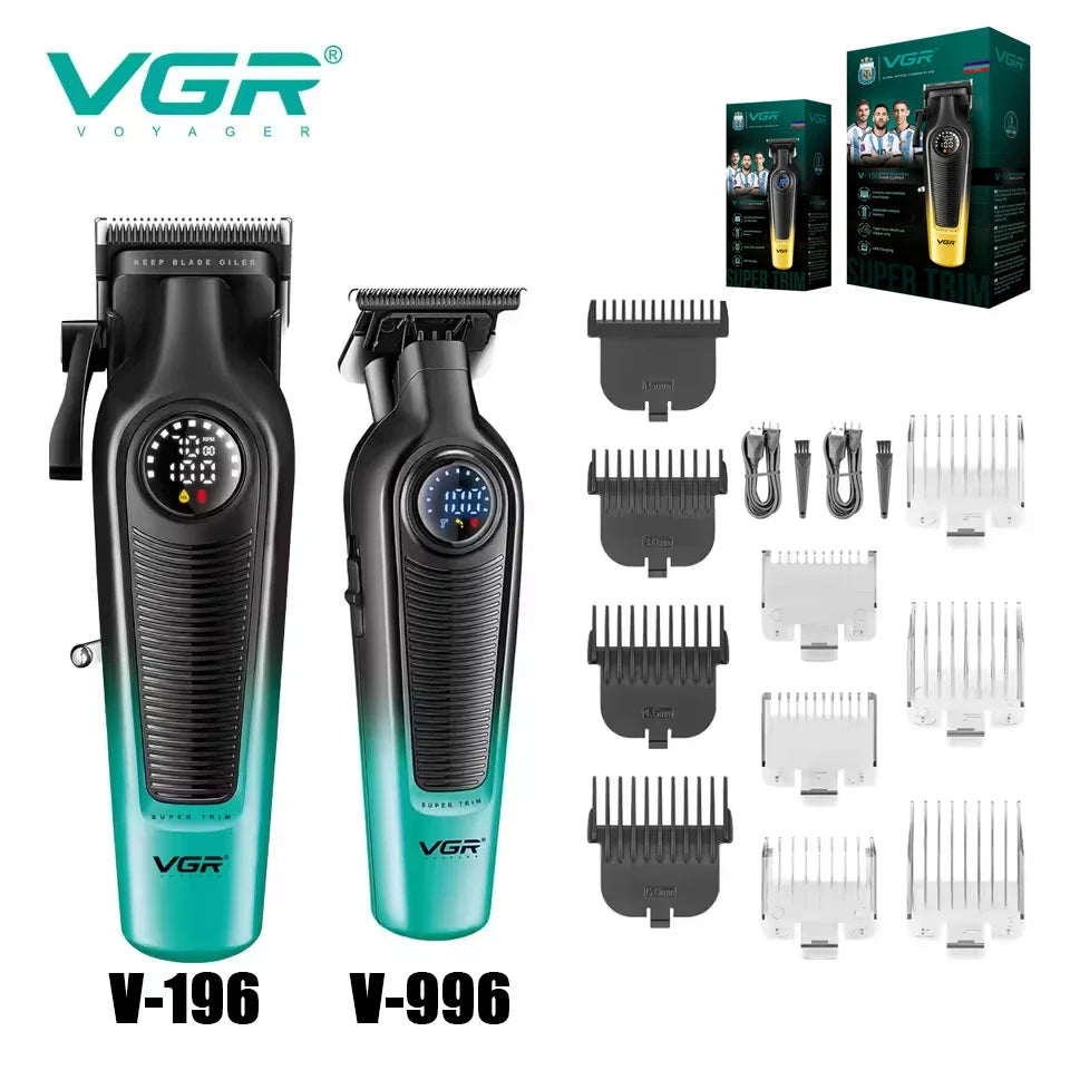 Hair Clippers Men Professional Kit DLC Blade 10000RPM Cordless Barber Machines Barber Machine VGR V-196 V-996 ROSYOUS RS-620