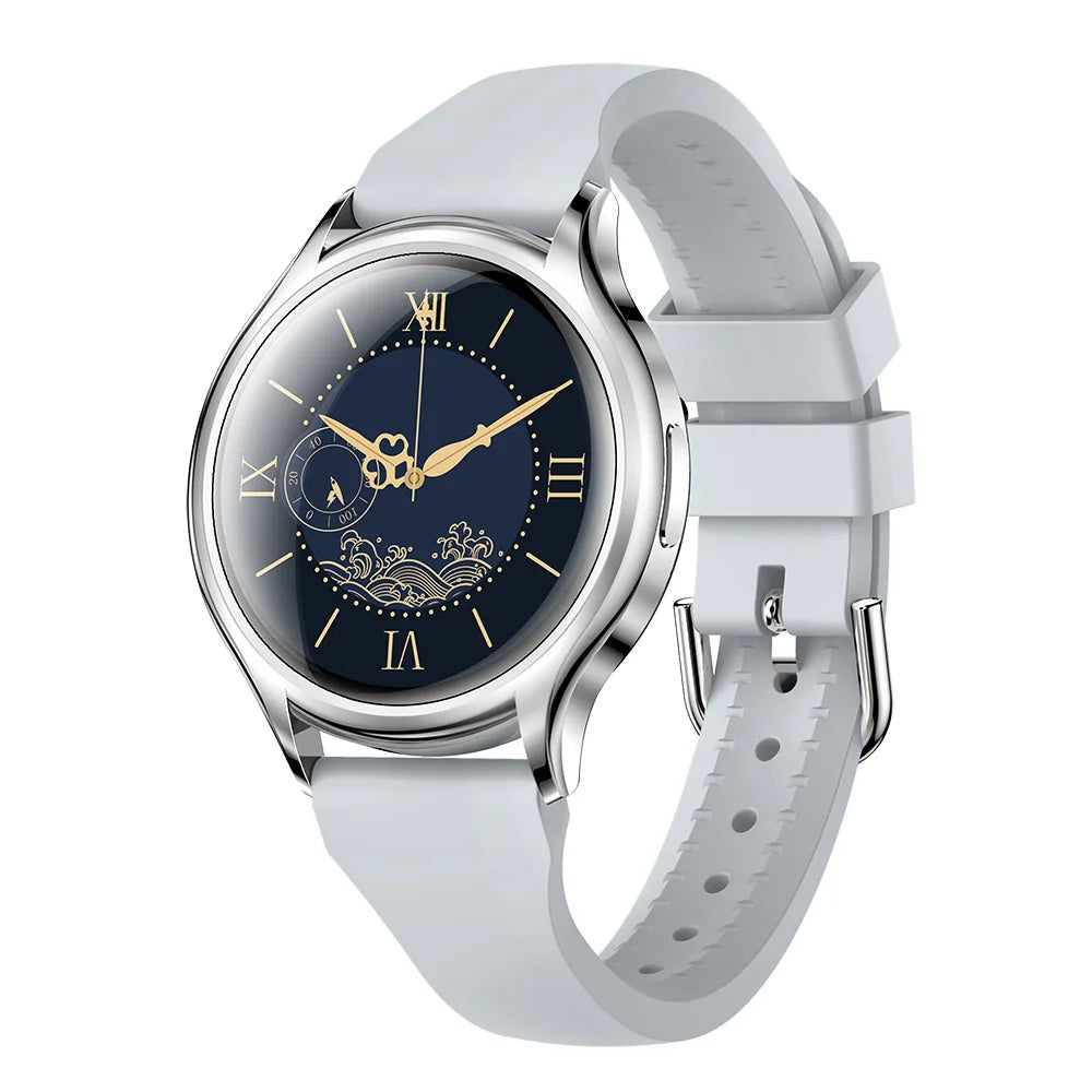 Smart Watch for Women Gifts 1.27 Inch Full Touch Screen Health Sports Fitness Watches Bluetooth Calls Digital Smartwatch Ladies