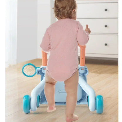 Baby Stroller Baby Learning To Walk Stroller Toys Music and Painting Walker Anti-rollover Multifunctional Walker Baby Gifts