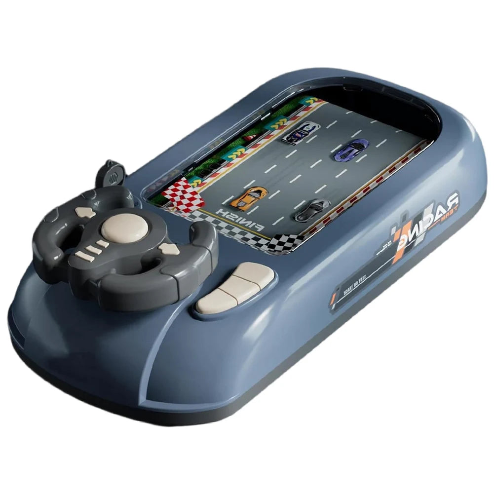 Toddler Simulated Driving Racing Car Game with Sound Interactive Simulation Racing Toy Car Racing Adventure Toy for Boys 4-6