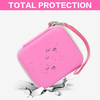 Kids Instant Print Camera Case (CASE ONLY) | Hard Storage Bag for Toddler Digital Print Cameras, Shockproof Travel Organizer for