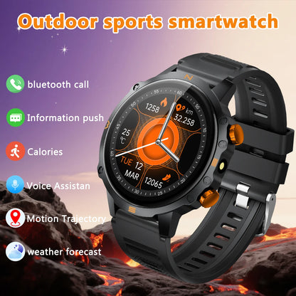 2026 Smart Watch 1.5''HD Screen Al Voice Assistant BT Call Message Push 100+Sport Fashion Smartwatch For Men Women Birthday Gift