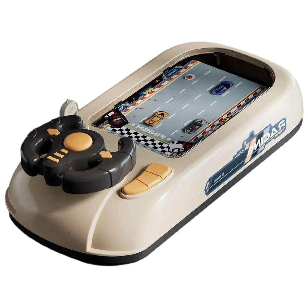 Toddler Simulated Driving Racing Car Game with Sound Interactive Simulation Racing Toy Car Racing Adventure Toy for Boys 4-6