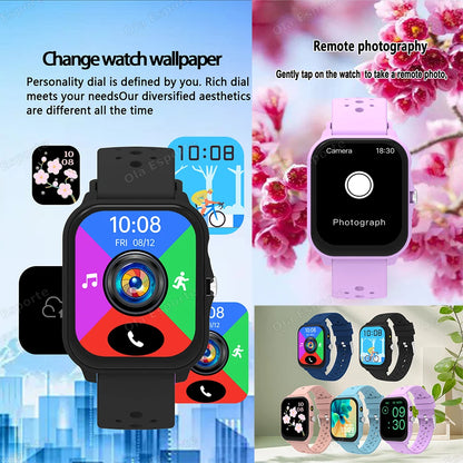Smart Watch For Men Women Gift 1.83 Inch Full Touch Screen Sport Fitness Watches BT Calls Digital Smartwatch Wristwatch 2026 New