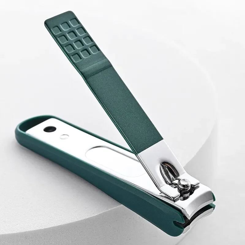 Professional Nail Clipper Set HighGrade Stainless Steel Nail Clippers for Men Women Portable Pedicure Tools with Anti Splash
