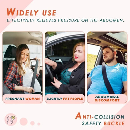 Car Seat Safety Belt for Pregnant Woman Maternity Moms Belly Unborn Baby Protector Adjuster Extender Kit Automotive Accessories