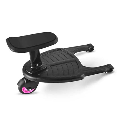 Universal Baby Stroller Accessories Strollers Step Board Adapter with Seat Twins Scooter Baby Accessories Baby Pram Hitchhiker