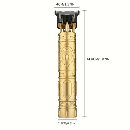 Professional Hair Clippers for Men - Cordless Rechargeable Zero Gapped T-Blade Hair Trimmer Electric Edgers Clippers