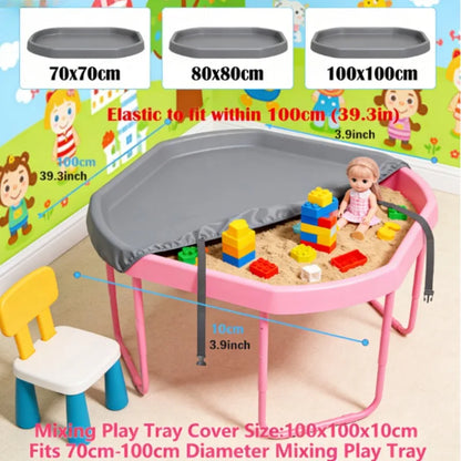 Kids Adjustable Height Sand Water Snow Beach Toy Set with Tools for Outdoor Play Fun Essential