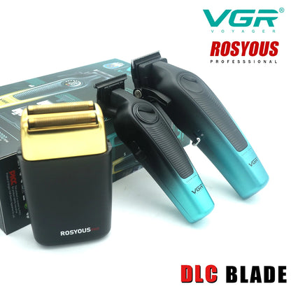 Hair Clippers Men Professional Kit DLC Blade 10000RPM Cordless Barber Machines Barber Machine VGR V-196 V-996 ROSYOUS RS-620
