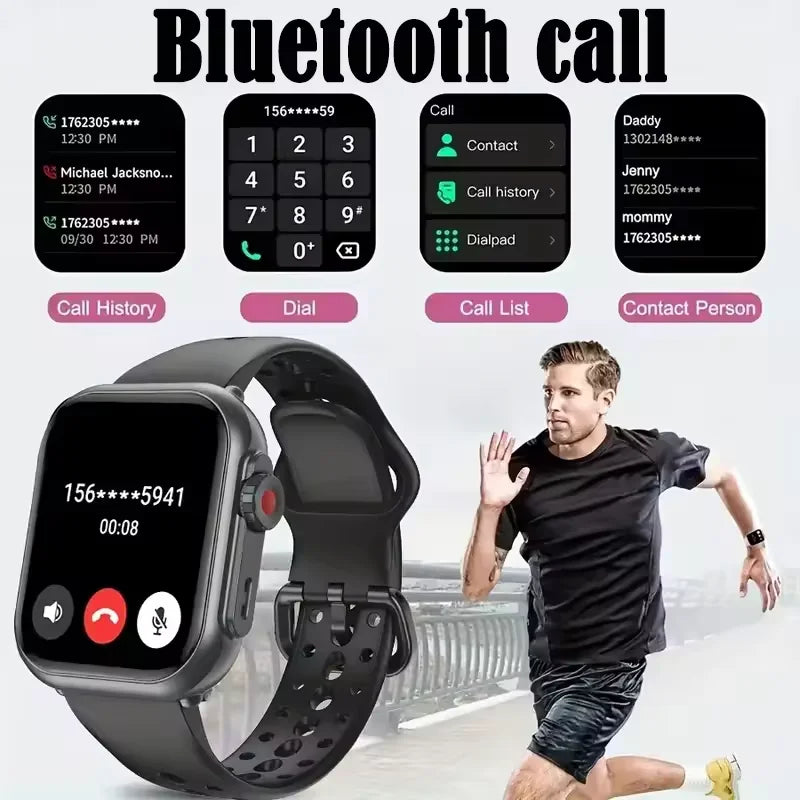2026 New For Xiaomi Smart Watch Men Women 1.83-Inch HD AMOLED Full Touch Screen IP68 Waterproof Bluetooth Call SmartWatch Man