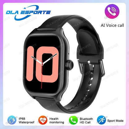 2026 Smart Watch For Android IOS Watches 2.01inch HD Display Bluetooth Call Message Alert Music Sports Smartwatch Men Women Gift