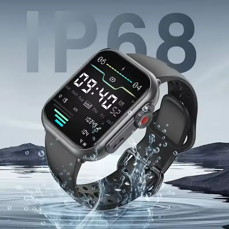 2026 New For Xiaomi Smart Watch Men Women 1.83-Inch HD AMOLED Full Touch Screen IP68 Waterproof Bluetooth Call SmartWatch Man