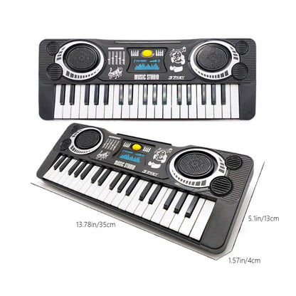 37-Key Kids Electronic Piano Keyboard, Portable Musical Toy for Toddlers & Children, Early Learning Educational Gift, Ages 3-9