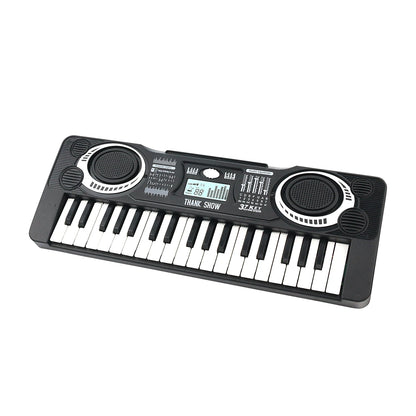 Kids Mini  Electronic Piano Keyboard 37 Keys Puzzle Early Education Simulation Electronic Piano Toy Teaching Musical Instrument